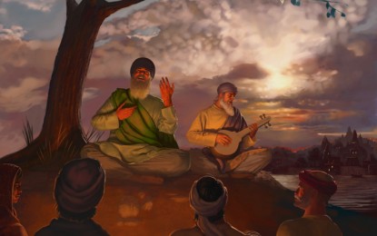nanak singing