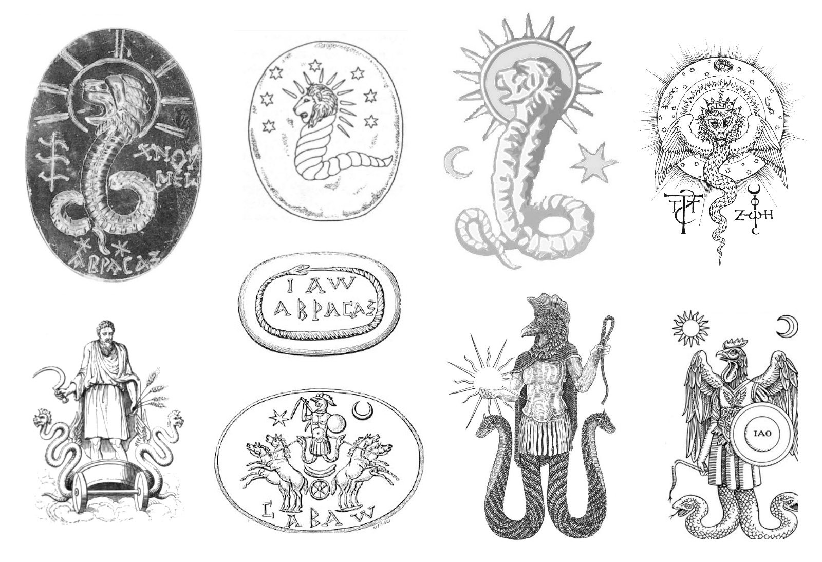 IAO / IAW / ABRAXAS / SATURNUS