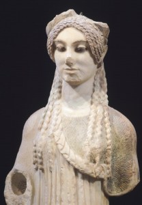 Paros marble statue from the archaic&nbsp;age