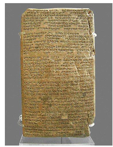 Tushratta's letter to Amenhotep