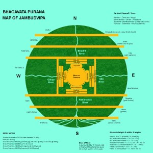The Bhagavata Purana&nbsp;Jambudvipa