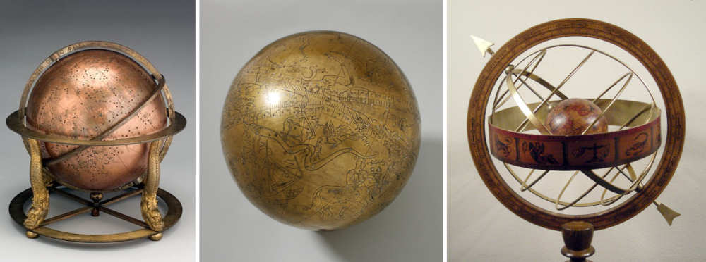 Armilary or Celestial Spheres